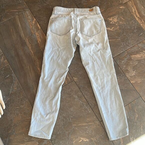 PAIGE Sz24 TRANSCEND VERDUGO ANKLE MIDRISE SKINNY MAYAN PATCH - Picture 9 of 16
